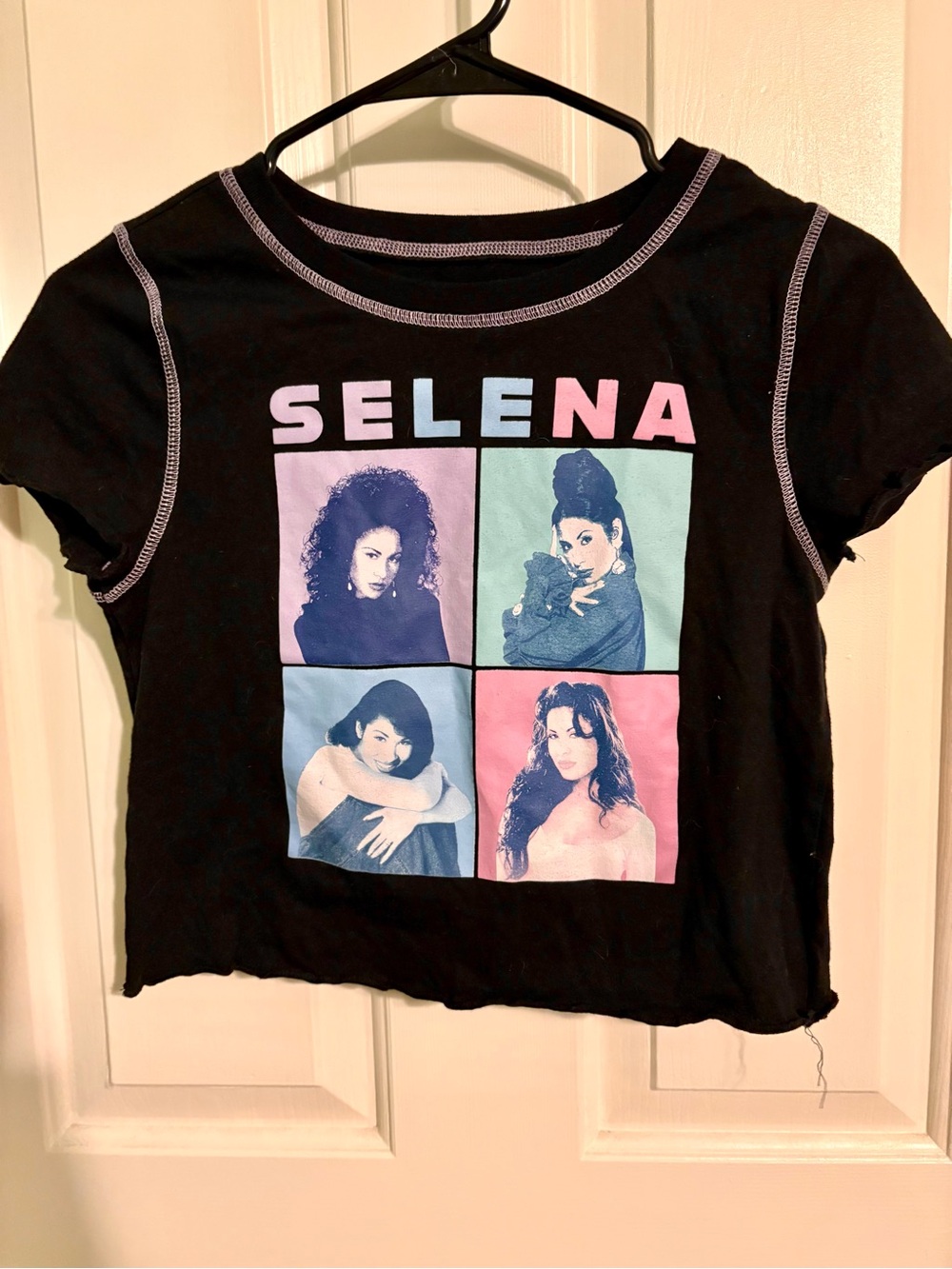 Women's Selena Graphic Print Baby Tee